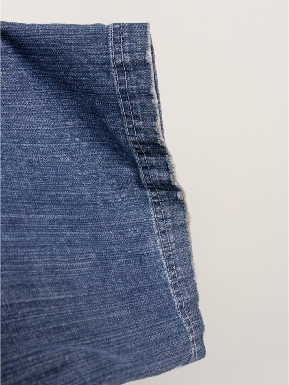 Low Rise Baggy Wide Leg Jeans Y2K 2000's Vintage Denim / 38 Inch Hips / Size 5 6 - Picture 10 of 14